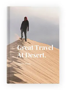 Great Travel At Desert Book